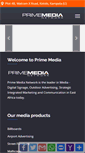 Mobile Screenshot of primedia.co.ug